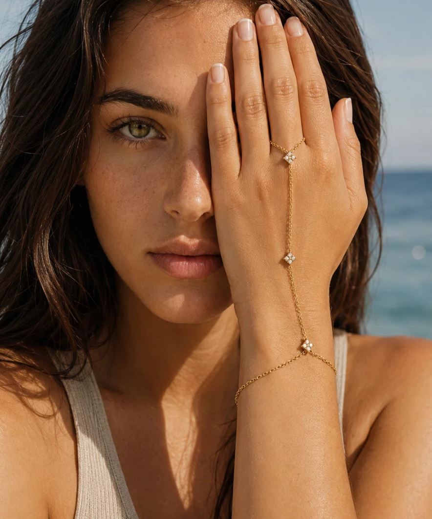 Insolite Hand Chain Armband