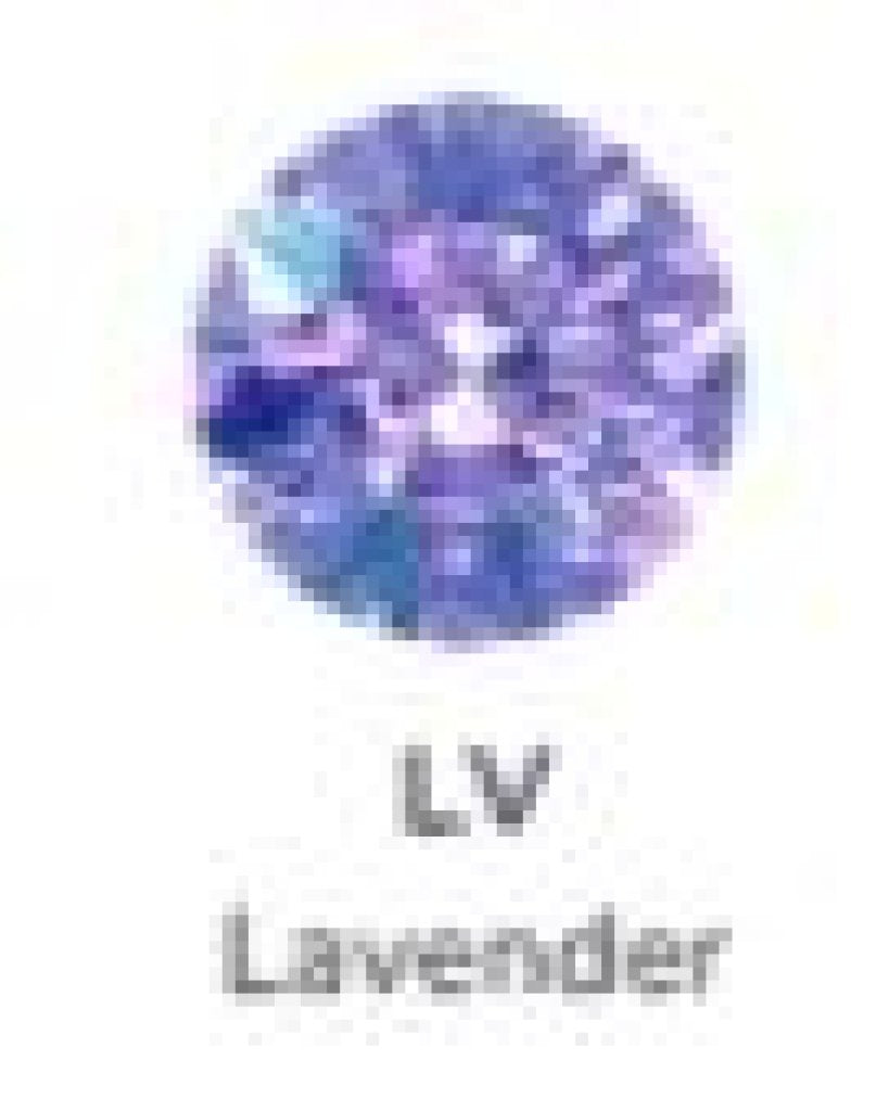 Titanium Prong Set Gem - Lavender - 5mm