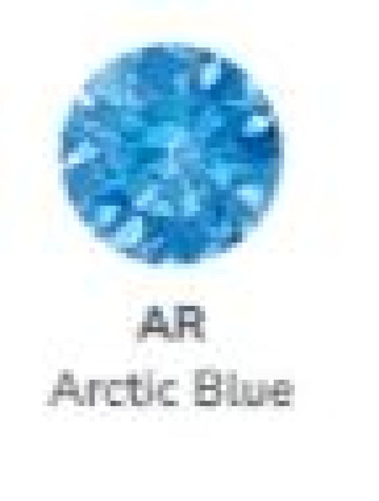 Titanium Prong Set Gem - Artic blue - 5mm