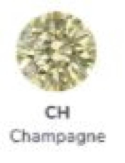 Titanium Prong Set Gem - Champagne/gold - 5mm