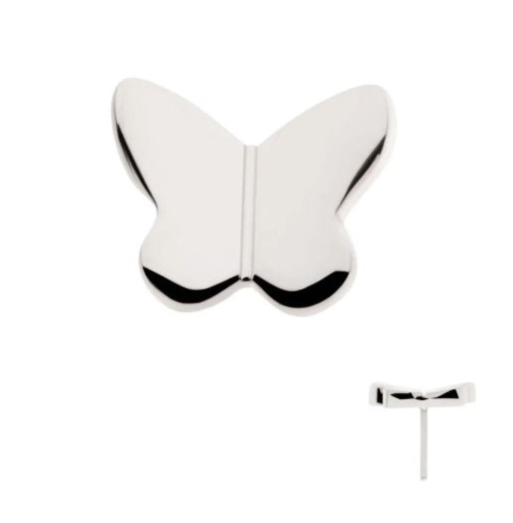 Titanium Threadless Butterfly Top